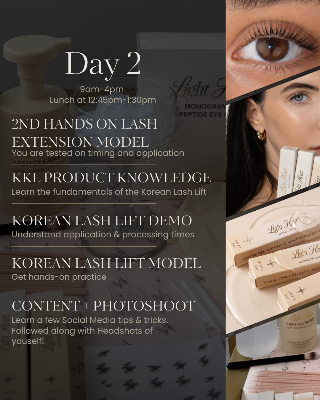 2 Day Advanced Styling & Intro to Korean Lash Lift Training ✨