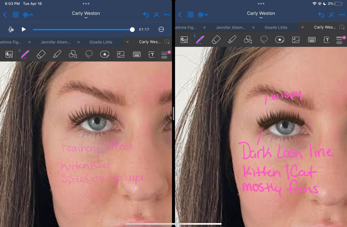 Lash Map Notebook